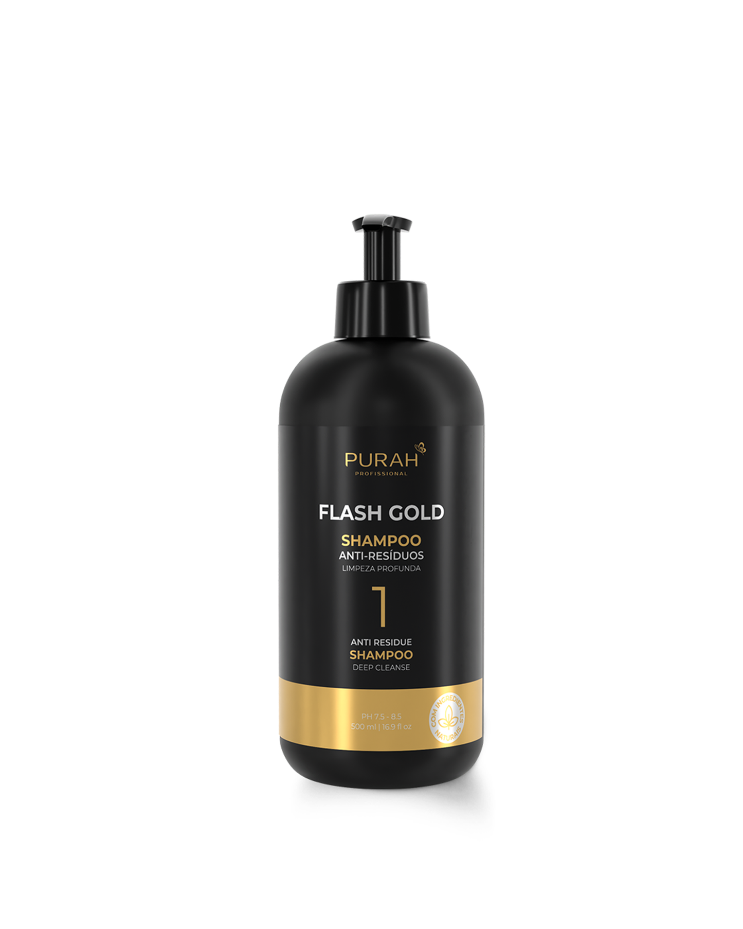 Flash Gold - Shampoo Anti-Resíduos 500ml