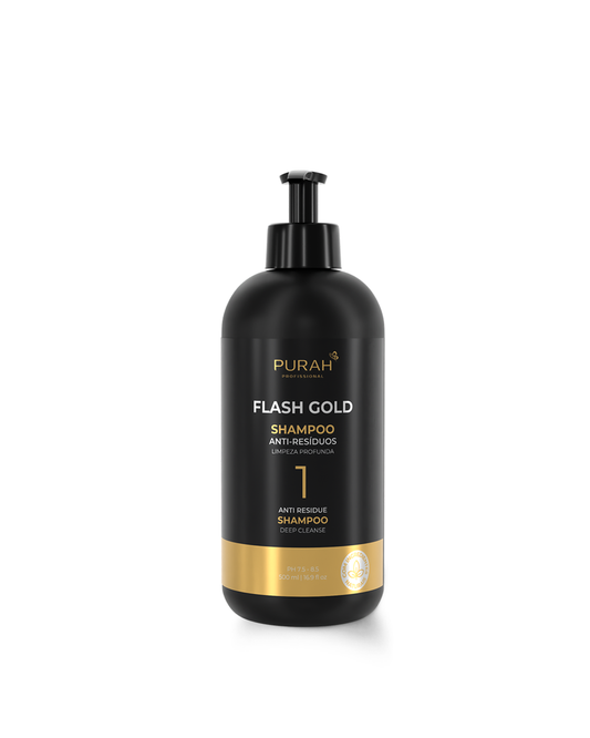 Flash Gold - Shampoo Anti-Resíduos 500ml